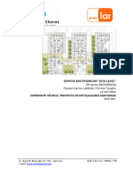 Memoria Sanitario - Inmobiliario Alfa Laval