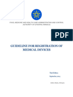 Guideline For Registration of Medical Devices 2014