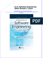 (Download PDF) Introduction To Software Engineering 2Nd Edition Ronald J Leach Online Ebook All Chapter PDF