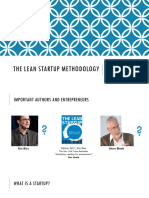 The Lean Startup Methodology