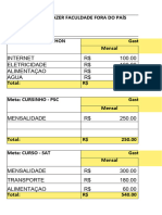 Planejamento Financeiro - Yang