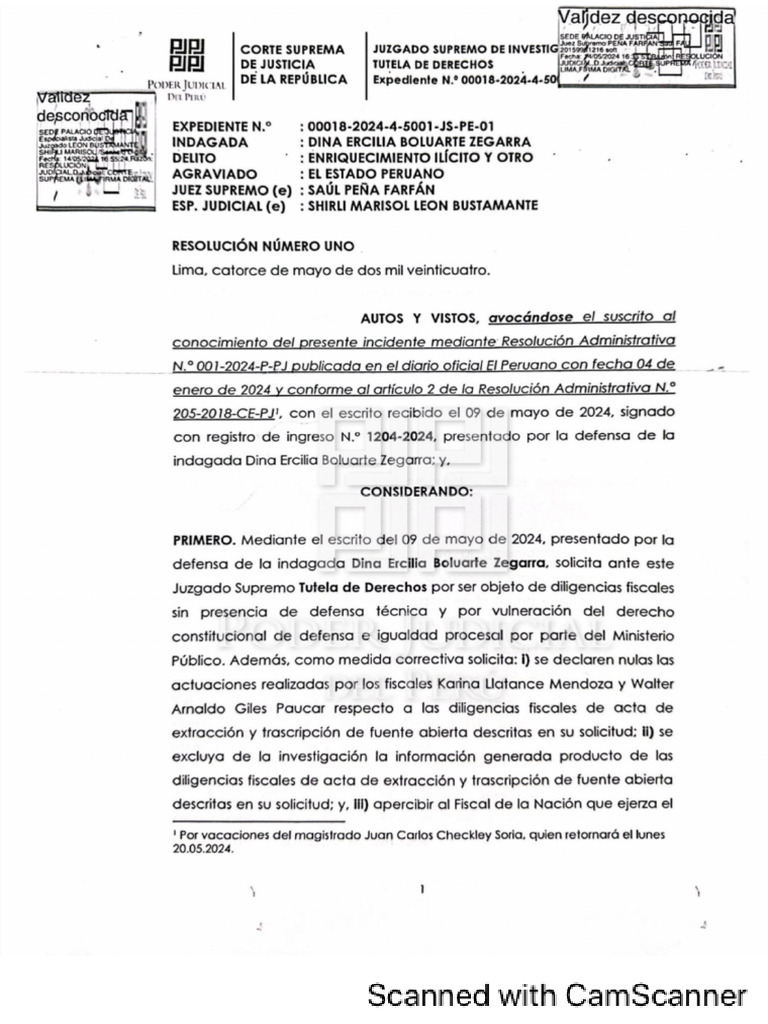 Corte Suprema 16 May. 2024 | PDF
