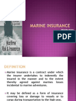 Marine insurance types and aspects
