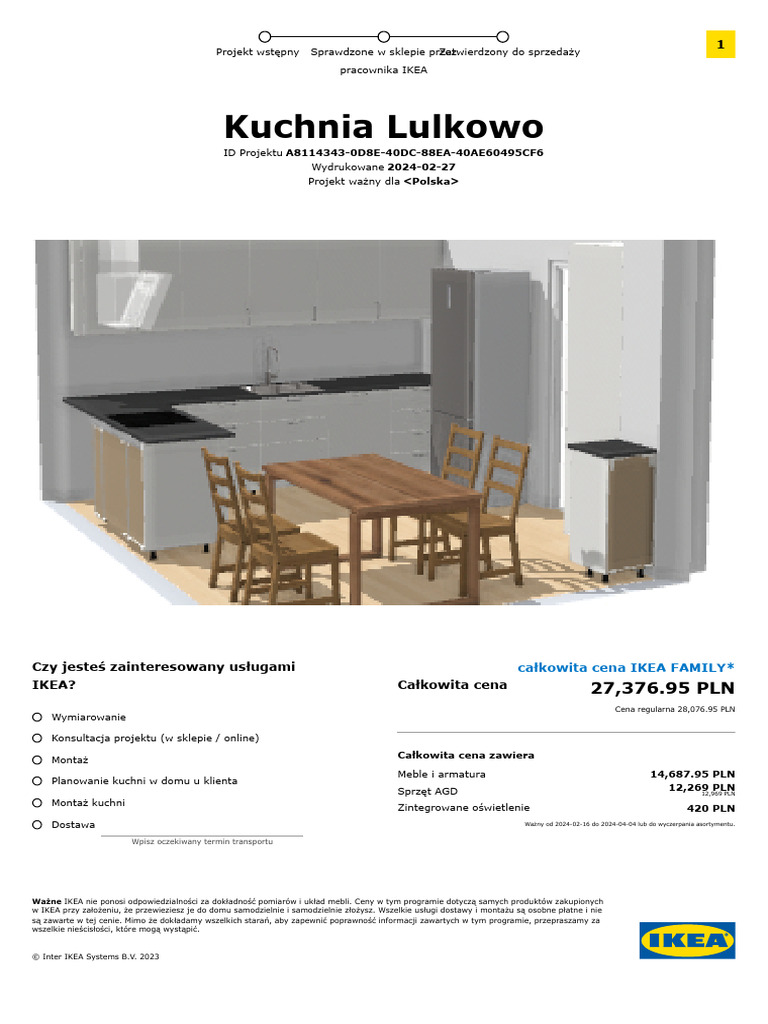 Kuchnia IKEA v2 - 1 | PDF, image size:768x1024