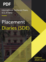 Placement Diaries SDE