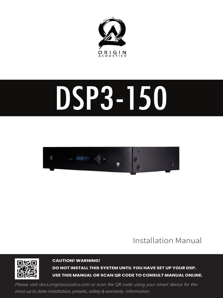 DSP3-150 Amplifier Installation Guide | PDF | Ac Power Plugs And ...