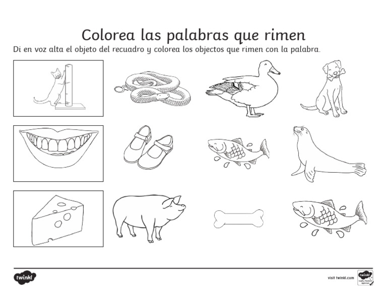 Palabras Que Riman | PDF