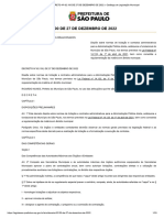 Decreto Nº 62.100 de 27 de Dezembro de 2022 « Catálogo de Legislação Municipal
