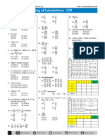 King Of Calculations Sheet - 166