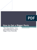 How to Get a Bigger Penis