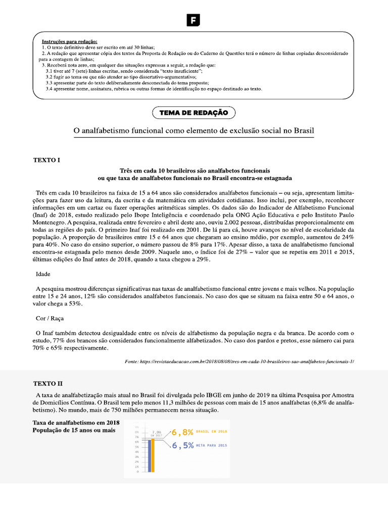 3a682877 582b 457c Ae32 Ea0720be665a O Analfabetismo Funcional Como