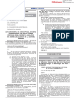 LEY QUE MODIFICA EL CÓDIGO PENAL, DECRETO LEGISLATIVO 635, Y EL NUEVO CÓDIGO PROCESAL PENAL, DECRETO LEGISLATIVO 957, SOBRE LOS ALCANCES DE LA LEGÍTIMA DEFENSA