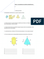 Exercicis Àrees I Volums de Cossos Geomètrics - 3r ESO