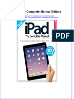 [Download pdf] Ipad The Complete Manual Editors online ebook all chapter pdf 