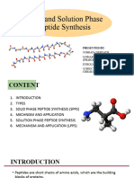 Solid and Solution Phase Peptide Synthesis