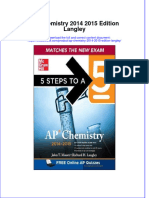 [Download pdf] Ap Chemistry 2014 2015 Edition Langley online ebook all chapter pdf 