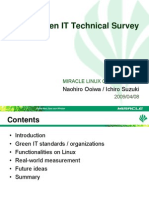 Green IT Technical Survey: Naohiro Ooiwa / Ichiro Suzuki
