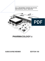 US Army Medical Pharmacology II