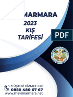 Mavimarmara 2023 Kis Tarife Listesi