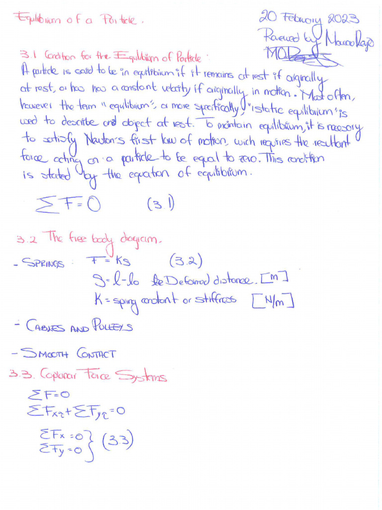 Hibbeler - Engineering Mechanics Statics - Chapter - 3 | PDF