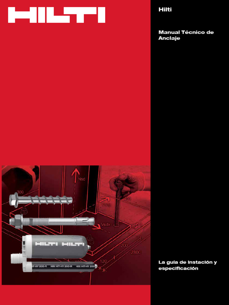 Pernos HILTI - Información Técnica | PDF