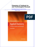 (Download PDF) Applied Chemistry A Textbook For Engineers and Technologists Roussak Online Ebook All Chapter PDF
