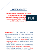Biology Chapter Biotech and Genetic Modification