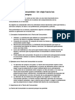 La Teoría Del Consumidor - Un Viaje Hacia Las Decisiones de Compra