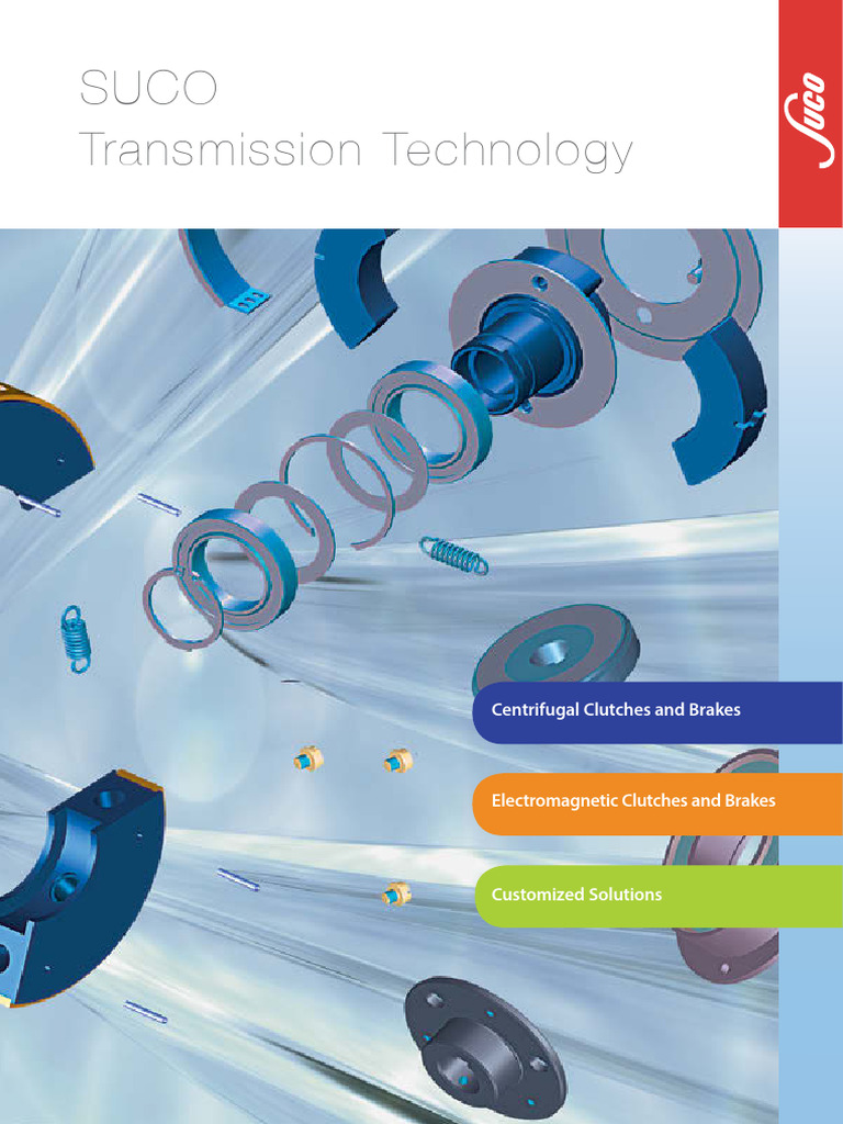SUCO Transmission Technology | PDF | Clutch | Belt (Mechanical)