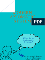 Modern Axiomatic System