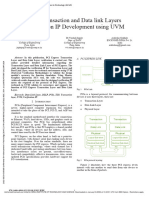 PCIe Transaction and Data Link Layers Verification IP Development Using UVM