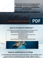 Presentación Sobre Las Estrategias para La Prevención y Control de Los Impactos ambientales-FERNANDO RAVELO