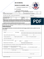153 - Hhs Learner Application Form 2024