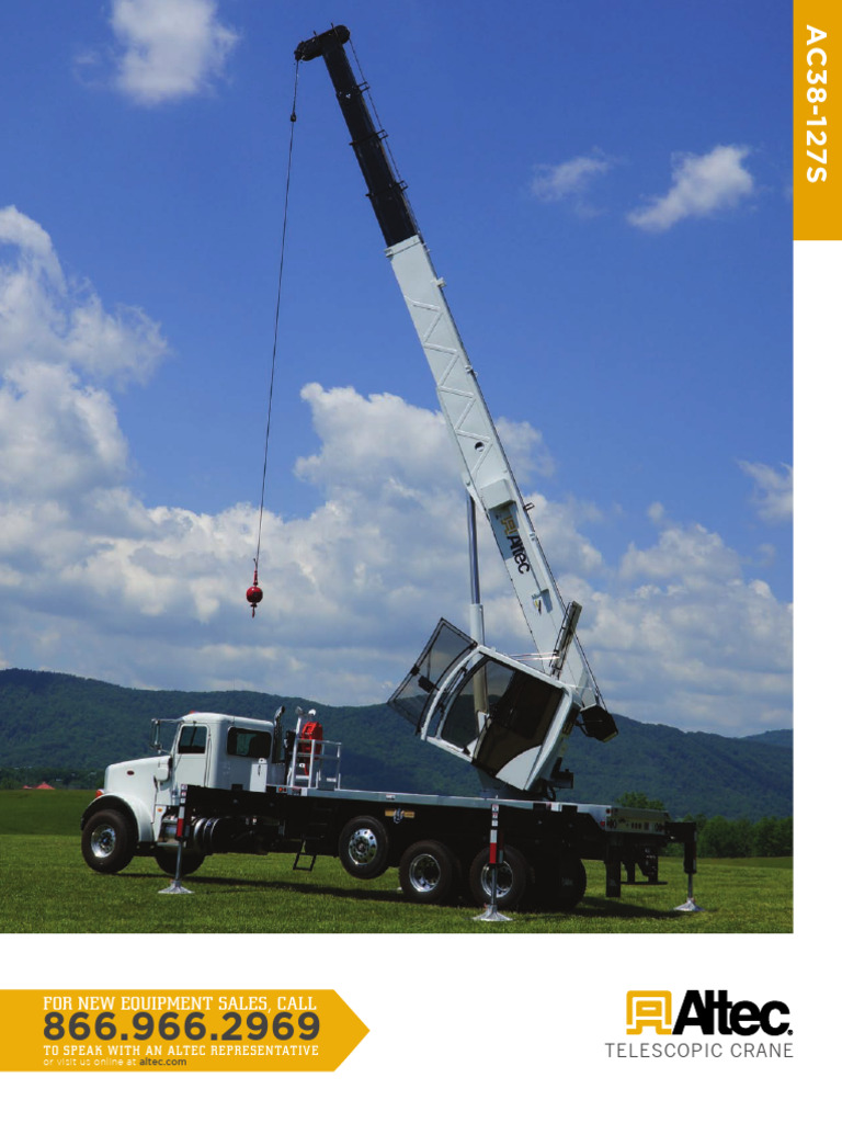 Ac38 127s Bifold Web | PDF | Crane (Machine) | Manufactured Goods
