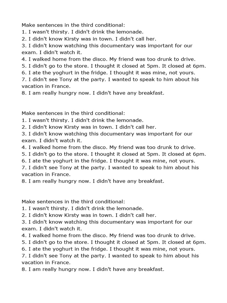 make-sentences-in-the-third-conditional-pdf