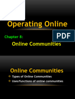 Unit 3.8 - Online Communities