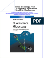 [Download pdf] Fluorescence Microscopy From Principles To Biological Applications 2Nd Edition Ulrich Kubitscheck online ebook all chapter pdf 