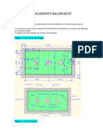 Reglamento Baloncesto