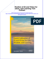 [Download pdf] Daoist Cultivation Of Qi And Virtue For Life Wisdom And Learning Tom Culham online ebook all chapter pdf 