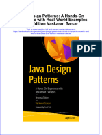 [Download pdf] Java Design Patterns A Hands On Experience With Real World Examples 2Nd Edition Vaskaran Sarcar online ebook all chapter pdf 