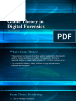  Game Theory in Digital Forensics