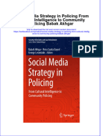 (Download PDF) Social Media Strategy in Policing From Cultural Intelligence To Community Policing Babak Akhgar Online Ebook All Chapter PDF