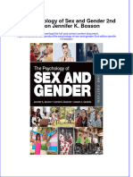 [Download pdf] The Psychology Of Sex And Gender 2Nd Edition Jennifer K Bosson online ebook all chapter pdf 