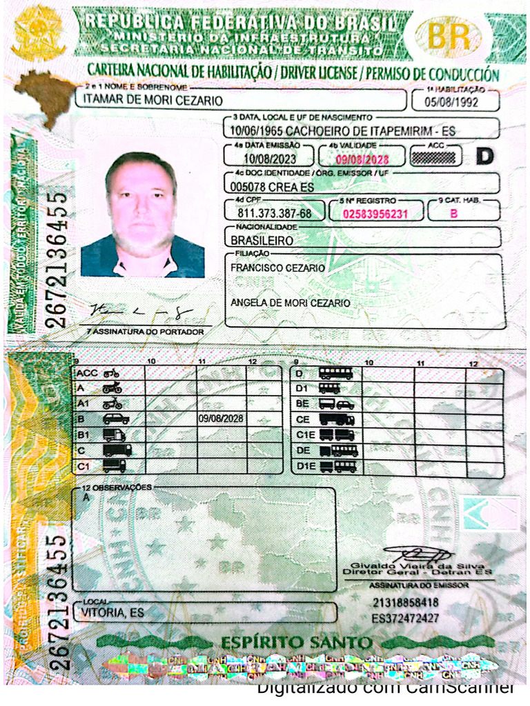 Carteira de Motorista | PDF