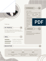 Copy of Grey and White Minimalist Fashion Designer Resume