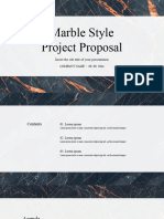 Marble Style Project Proposal - PPTMON