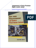 (Download PDF) Art and Engagement in Early Postwar Japan Justin Jesty Online Ebook All Chapter PDF
