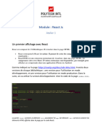 Atelier1 - ReactJS