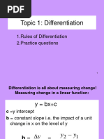 Differentiation