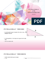 Pythagoras Theorem and Trigonometry